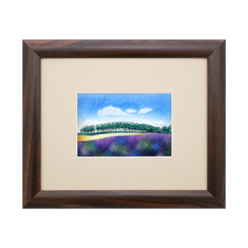 七宝焼|額・ラベンダー