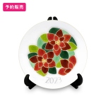 【WEB予約 】七宝焼|飾皿・クリスマスプレート2023(小)