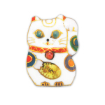 七宝焼|土田ピンブローチ　招き猫1 (限定商品)